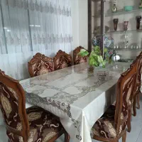 مبلمان استیل ۱۵نفره|مبلمان خانگی و میز عسلی|اصفهان, نقش جهان|دیوار