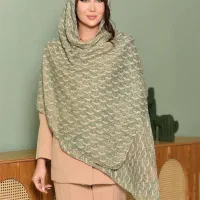 شال پلیسه برشکا لمه‌دار|لباس|نقده, |دیوار