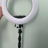 رینگ لایت حرفه ای نو|دوربین عکاسی و فیلم‌برداری|خرم‌آباد, |دیوار