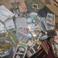 وسایل اکستنشن مژه کامل ۵تومن