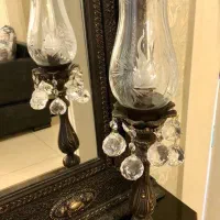 آیینه شمعدان برنز و کریستال|آینه|تهران, جهاد|دیوار
