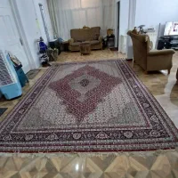 فرش ماشینی کارکرده تازه شسته وسالم|فرش|اراک, |دیوار