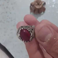 انگشتر مردانه شرابی