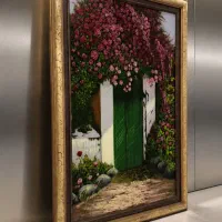 تابلو نقاشی دروازه بهشت اثر استاد حسین زاده