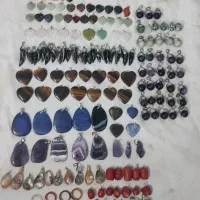 مهره اصل یشم مرجان لاجورد عقیق آمیتیست چشم ببر