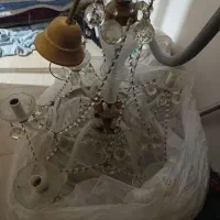 لوستر پنج شاخه|لوستر و چراغ آویز|پیشوا, |دیوار