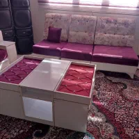 مبل دوبلکس ال توافقی|مبلمان خانگی و میز عسلی|پرند, فاز ۶|دیوار