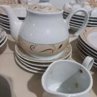 سرویس چینی ۶ نفره|ظروف سرو و پذیرایی|مشهد, کوشش|دیوار