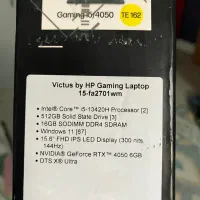 لپتاپ نو HP VICTUS 4050 گیمینگ دارای تخفیف|رایانه همراه|رشت, چله خانه|دیوار