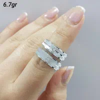 حلقه ست نقره روکش طلا ، طلاش داخل بازار موجوده|بدلیجات|تبریز, |دیوار