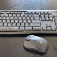 کیبرد و موس وایرلس logitech k295