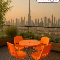 صندلی کافه ای و باغی . میز کافه ای باغی طرح کارن|میز و صندلی غذاخوری|تهران, طیب|دیوار