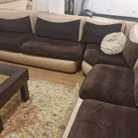مبلمان ۸ نفره کارکرده  L تُرک .|مبلمان خانگی و میز عسلی|جم, |دیوار