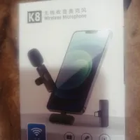 میکروفن بدون سیم تایپ سی k8|صوتی و تصویری|کرج, حیدرآباد|دیوار