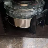 بخارپز و هواپز نو مناسب جهیزیه سبزی خردکن نو