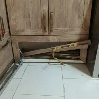 ۳عدد کابینت دیواری ام دی اف ویترین آب چکان