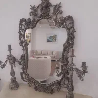 آینه وشمعدان ومیز کنسول|بوفه، ویترین، کنسول|گرگان, |دیوار