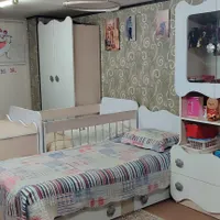 سرویس خواب کودک و نوجوان مناسب سیسمونی|تخت و سرویس خواب|مشهد, عبادی|دیوار