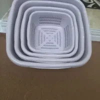 آبکش و لگن ۸ پارچه