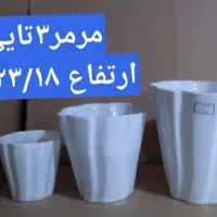 تولید انواع گلدان های سرامیکی درجه ۱|عمدهفروشی|لالجین, |دیوار