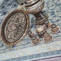 سماور مسی انتیک رنگ ثابت|کلکسیون اشیاء عتیقه|تهران, مشیریه|دیوار