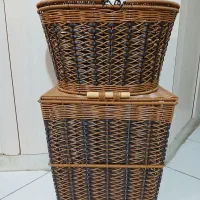 سبد دست بافت|صنایع دستی و سایر لوازم تزئینی|گنبد کاووس, |دیوار