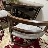 میز ناهار خوری شیش نفره کم جا|میز و صندلی غذاخوری|اصفهان, جاوان|دیوار