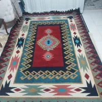 فرش کارکرده سالم سالم|فرش|باغستان, |دیوار