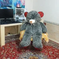 خرس عروسکی بزرگ|اسباب‌بازی بچه|شیراز, نصر|دیوار