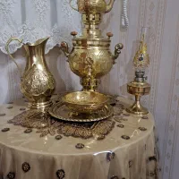 سماور برنجی(زغالی)|سماور، چای‌ساز، قهوه‌ساز|اسلام‌شهر, شهرک محمدیه|دیوار
