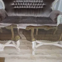 مبل ۷ نفره با جلو مبلی وعسلی|مبلمان خانگی و میز عسلی|اردبیل, |دیوار