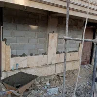 بنا بنایی سنگکاری کاشی کاری سیمانکاری|خدمات پیشه و مهارت|نوشین شهر, |دیوار