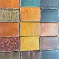 جا کارتی چرم طبیعی دستدوز