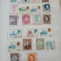 آلبوم تمبر بدون مهر|کلکسیون سکه، تمبر، اسکناس|قزوین, |دیوار