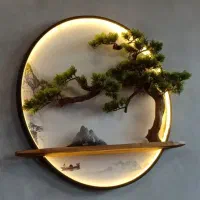تابلو دیواری سهبعدی لوکس با نور مخفی