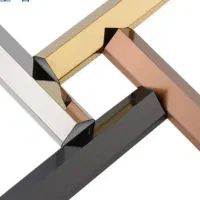 نبشی استیل کنج داخل و کنج بیرون پشت چسب دار
