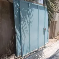 درب آهنی منزل باغی محکم سالم|مصالح و تجهیزات ساختمان|جم, |دیوار