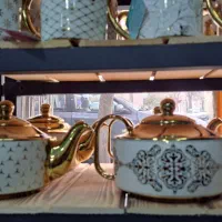 قوری طلایی|قوری، کتری، قهوه‌ساز دستی|مشهد, گلبرگ|دیوار