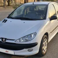 206 تیپ2 سفید|خودرو سواری و وانت|باوی, |دیوار