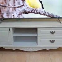 میزتلویزیون چوبی سالم