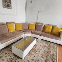 مبل ال دو رنگ
