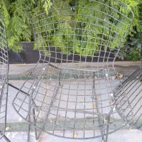 صندلی و میز آهنی|صندلی و نیمکت|محمدشهر, محمدشهر|دیوار