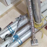 رگال دو طبقه فلزی بزرگ 2عدد همراه با رگال ۸ تیله|فروشگاه و مغازه|قشم, |دیوار