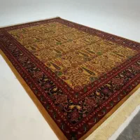 فرش کهربا با نقش و نگار خاص/کد رنگ ۱۱۲۲|فرش|شیراز, لاله|دیوار