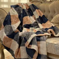 پتو چهارفصل چهارخونه|رختخواب، بالش، پتو|قم, باغ شریفی|دیوار