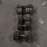 سنگ دمبل کار کرده|تجهیزات ورزشی|مشهد, همت آباد|دیوار