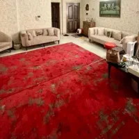 فرش۱۲متری۹متری قرمزلاکی برندتبریزنوآکبندجهیزیه|فرش|تهران, یافت آباد شمالی|دیوار