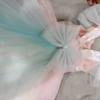 لباس عروس  شیک پرنسسی ۳ تا ۶ سال