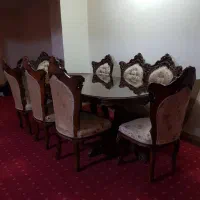 فروش فوری میز غذاخوری 8نفره سلطنتی