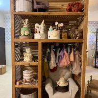 کمد و قفسه چوبی مناسب مزون و اتلیه و فروشگاهها